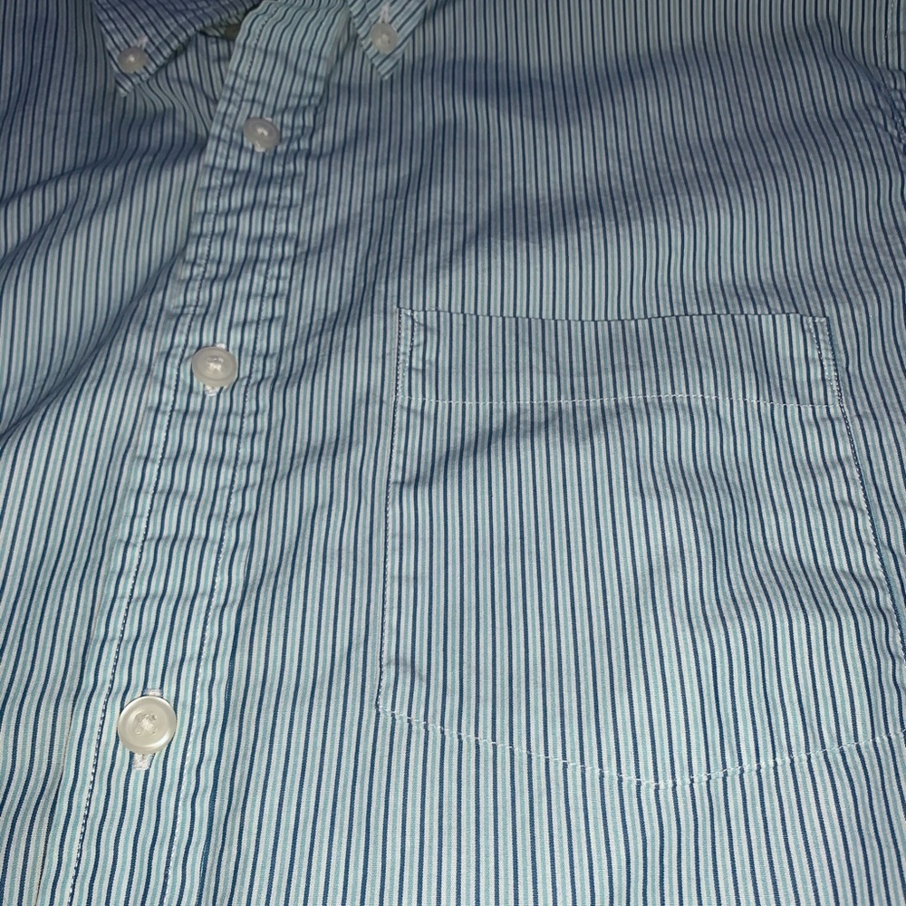 Brooks Brother’s Vertical Stripe Dress Shirt - Picture 4 of 5